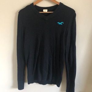 Men’s Hollister navy blue sweater